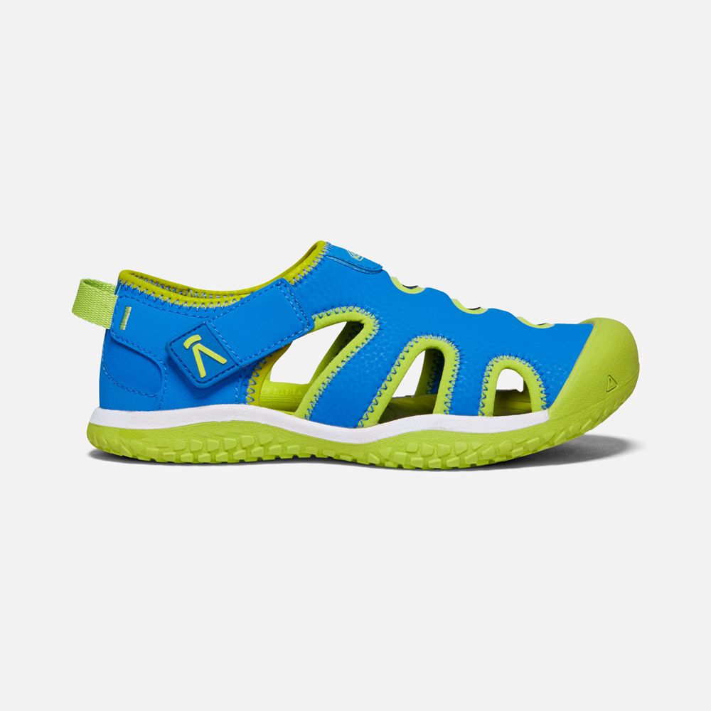 Sandalias Keen Mexico Azules/Verdes - Niños Stingray - KR2149673